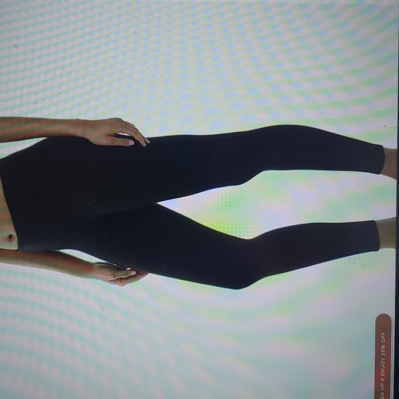 Danskin NWOT Black Performance Legging, Sz L - Picture 2 of 9